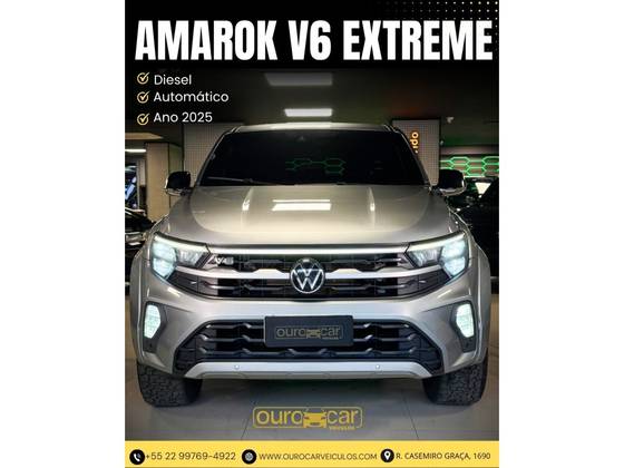 VOLKSWAGEN AMAROK 3.0 V6 TDI DIESEL EXTREME CD 4MOTION AUTOMÁTICO VOLKSWAGEN AMAROK 3.0 V6 TDI DIESEL EXTREME CD 4MOTION AUTOMÁTICO